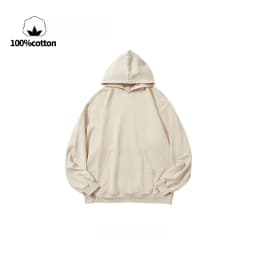 350g Pure Cotton Loose Hooded Sweatshirt | Snowflake Vintage Washed & Wax Dyed | Unisex Autumn/Winter Oversized Top