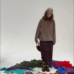 350g Pure Cotton Loose Hooded Sweatshirt | Snowflake Vintage Washed & Wax Dyed | Unisex Autumn/Winter Oversized Top