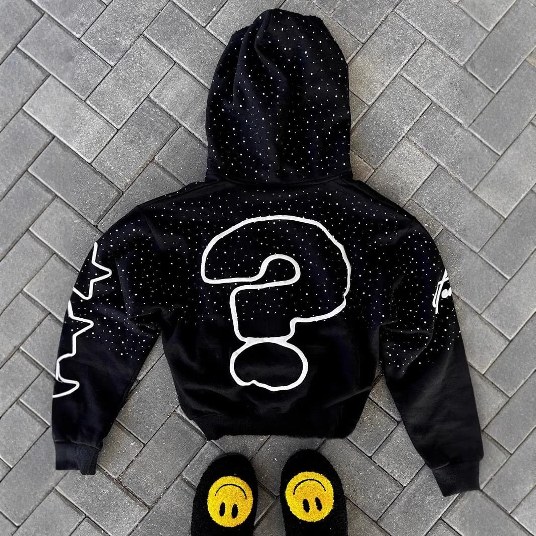 Dark Style 3D Print Hoodie High Street Hip Hop Cardigan Loose Fit Men Women Unisex Oversized Pullover Streetwear Graphic Digital
