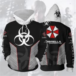 Tv Series Resident Evil 3d Print Hoodie Men Women Fashion Hoodie Sweatshirt Outwear Coat Men Hoodies Winter Clothes Sportwear