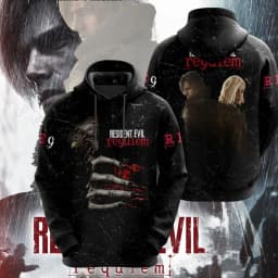 Tv Series Resident Evil 3d Print Hoodie Men Women Fashion Hoodie Sweatshirt Outwear Coat Men Hoodies Winter Clothes Sportwear