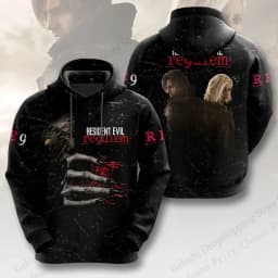Tv Series Resident Evil 3d Print Hoodie Men Women Fashion Hoodie Sweatshirt Outwear Coat Men Hoodies Winter Clothes Sportwear