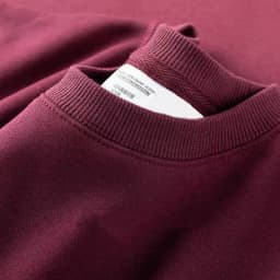 Heavyweight Fleece Lined Sweatshirt Unisex Oversized American Style Warm round Neck Long Sleeve T-Shirt for Autumn Winter