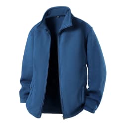 Men's Fleece Autumn and Winter Style Sweatshirts Men Thick Fleece Windproof Stand Up Collar Cardigan Sweatshirts Zipper Jackets