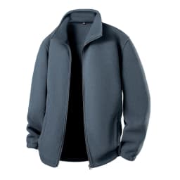 Men's Fleece Autumn and Winter Style Sweatshirts Men Thick Fleece Windproof Stand Up Collar Cardigan Sweatshirts Zipper Jackets