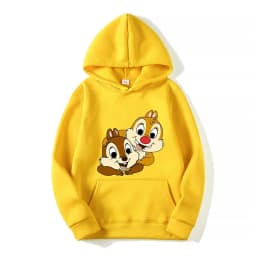 Chip & Dale Men Hoodie Cartoon Anime Fashion Women Oversized Sweatshirt Tops Spring Autumn Couple Pullover Clothing
