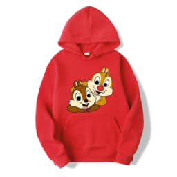 Chip & Dale Men Hoodie Cartoon Anime Fashion Women Oversized Sweatshirt Tops Spring Autumn Couple Pullover Clothing