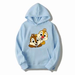 Chip & Dale Men Hoodie Cartoon Anime Fashion Women Oversized Sweatshirt Tops Spring Autumn Couple Pullover Clothing