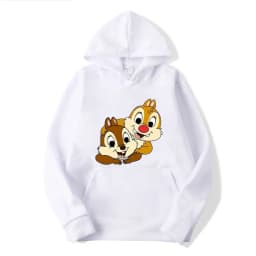 Chip & Dale Men Hoodie Cartoon Anime Fashion Women Oversized Sweatshirt Tops Spring Autumn Couple Pullover Clothing