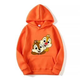 Chip & Dale Men Hoodie Cartoon Anime Fashion Women Oversized Sweatshirt Tops Spring Autumn Couple Pullover Clothing