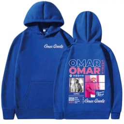 Omar Courtz Primera Musa Album Tour Merch Hoodies Men's Women Clothing Fashion Hooded Sweatshirts Hip Hop Oversized Pullovers