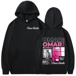 Omar Courtz Primera Musa Album Tour Merch Hoodies Men's Women Clothing Fashion Hooded Sweatshirts Hip Hop Oversized Pullovers