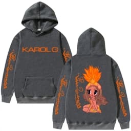 Karol G Tropicoqueta 2025 Hoodie Men Women Fashion Pop Music Sweatshirt Unisex Casual Fleece Cotton Oversized Hoodies Pullover