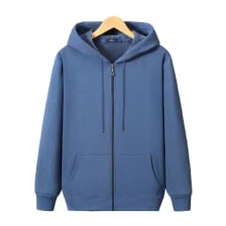 2026 New Autumn Winter Jacket Men Hoodie Velvet Thick Pure Cotton Solid Color Warm And Soft Ladies Zipper Coat Casual Sweatshirt