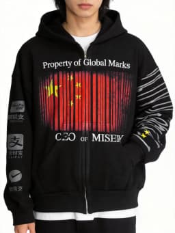 Hip Hop Grunge Chinatown Hoodies Women Streetwear Sweatshirt Tops Harajuku Casual Goth Oversized Hoodie Men Clothing Y2k Clothes