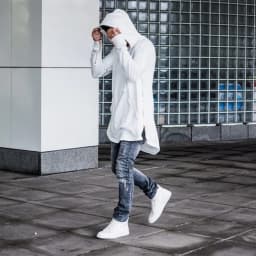 2026 Brand New Mens Hoodies Sweatshirts Streetwear Hip Hop Long Zipper Sweatshirt Cut Extended Men Hoody Sweatshirts For Male