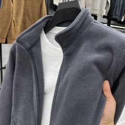 Fashionable Double-Sided Fleece Stand-Collar Cardigan Men's Autumn Winter Warm Wear-Resistant Non-Shrinking Zipper Sleeveless...