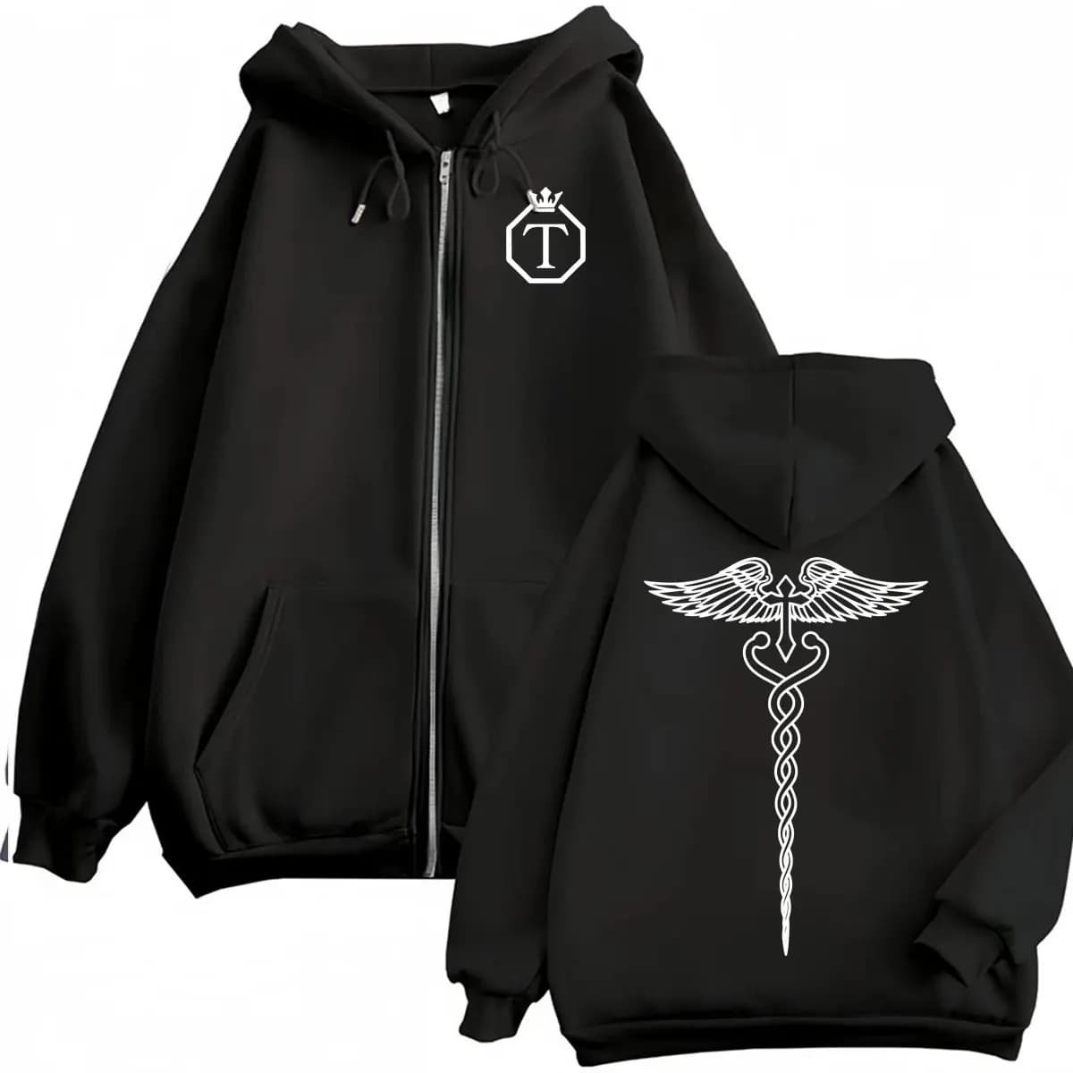 El Matador Ilia Topuria Tattoo Zip Up Hoodies Men Women Violence Aesthetic Jacket Sweatshirts Long Sleeve Zipper Pullovers Coats