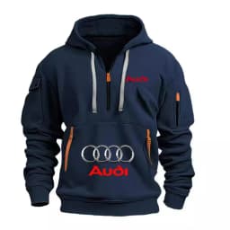 Nueva sudadera con capucha para hombre de AUDI, sudadera deportiva para exteriores, sudadera informal para entusiastas de