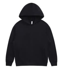Custom Logo Autumn Unisex 100% Cotton French Terry Loose Fit Hoodie Plain Long Sleeve Drawstring Hooded Sweatshirt