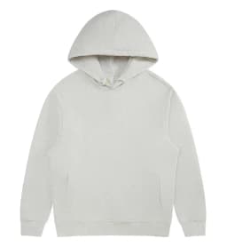 Custom Logo Autumn Unisex 100% Cotton French Terry Loose Fit Hoodie Plain Long Sleeve Drawstring Hooded Sweatshirt
