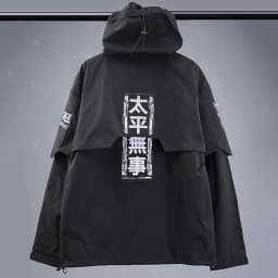 Teachewear Tactical Jackets Men Fashion Streetwear Jackets Hooded Windbreaker Hip Hop Harajuku Jackets