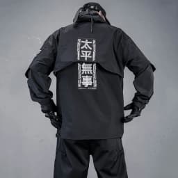 Teachewear Tactical Jackets Men Fashion Streetwear Jackets Hooded Windbreaker Hip Hop Harajuku Jackets