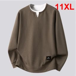10XL 11XL Plus Size Sweatshirts Men Spring Autumn Sweatshirt Male Fashion Casual Pullover Big Size 10XL