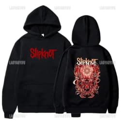 Prepare for Hell Tour Rock Men Hoodie Faddish Comfort Sweatshirts S-Slipknots Outerwear Heavy Metal Printed 2025 Streetwear