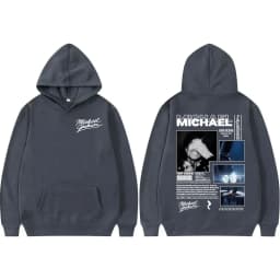 Michael Jackson King of Pop World Tour Hoodies Men Women Fashion Classic Oversized Hoodie High Quality Casual Fleece Sweatshirts