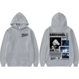 Michael Jackson King of Pop World Tour Hoodies Men Women Fashion Classic Oversized Hoodie High Quality Casual Fleece Sweatshirts