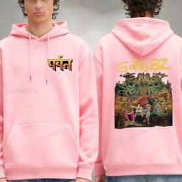 Gorillaz The Mountain Album Art Hoodie Rock Gorillaz Articles Hip-hop Electronic Men Hoodies Merch New in Hoodies & Sweatshirts