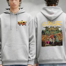Gorillaz The Mountain Album Art Hoodie Rock Gorillaz Articles Hip-hop Electronic Men Hoodies Merch New in Hoodies & Sweatshirts