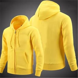 Casual Hooded Sporty Hoodies with Pocket Autumn Spring Notched Collar Patch Pocket Zipper Decoration Men Hoodies and Sweatshirts