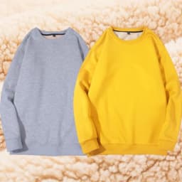 Lamb Velvet Hoodie Men's Thickened Fleece round Neck Casual Versatile Teenage Warm Top Lamb Velvet Jacket Winter Fashion