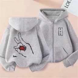 Anime Chainsaw Man Zipper Hoodie Hayakawa Aki Summon Fox Devil Kon Graphic Zip Up Jacket Men Women Manga Oversized Sweatshirt