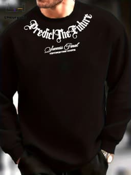 Men's Autumn and Winter Fashionable Casual Loose Fashion Letter Printed Long-Sleeved Round Neck Sweatshirt