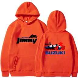Suzuki Jimny Logo Motorcycle Racing Team Racing Men's Hoodie 2026 New Fashion Women's Sportswear Spring and Autumn Sports Hoodie
