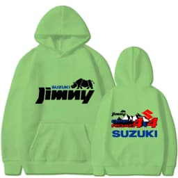 Suzuki Jimny Logo Motorcycle Racing Team Racing Men's Hoodie 2026 New Fashion Women's Sportswear Spring and Autumn Sports Hoodie