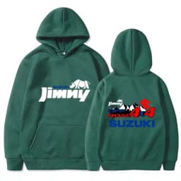 Suzuki Jimny Logo Motorcycle Racing Team Racing Men's Hoodie 2026 New Fashion Women's Sportswear Spring and Autumn Sports Hoodie