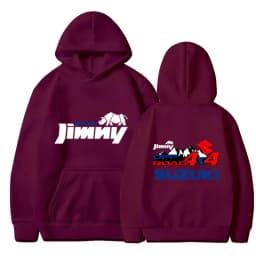 Suzuki Jimny Logo Motorcycle Racing Team Racing Men's Hoodie 2026 New Fashion Women's Sportswear Spring and Autumn Sports Hoodie
