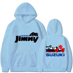 Suzuki Jimny Logo Motorcycle Racing Team Racing Men's Hoodie 2026 New Fashion Women's Sportswear Spring and Autumn Sports Hoodie