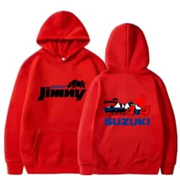 Suzuki Jimny Logo Motorcycle Racing Team Racing Men's Hoodie 2026 New Fashion Women's Sportswear Spring and Autumn Sports Hoodie