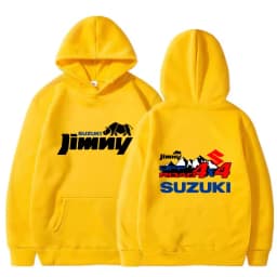 Suzuki Jimny Logo Motorcycle Racing Team Racing Men's Hoodie 2026 New Fashion Women's Sportswear Spring and Autumn Sports Hoodie