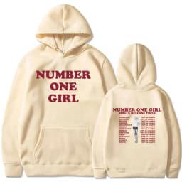 Rosé Number One Girl Album Hoodies Kpop Men Women Clothing Aesthetic Long Sleeve Sweatshirts Fleece Oversized Pullovers Y2K