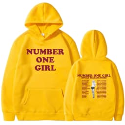 Rosé Number One Girl Album Hoodies Kpop Men Women Clothing Aesthetic Long Sleeve Sweatshirts Fleece Oversized Pullovers Y2K