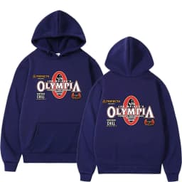 Olympia Gym Fitness Pump Cover Hoodie Men Women High Quality Fashion Hooded Sweatshirts Autumn Winter Casual Oversized Pullovers