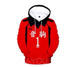 Haikyuu Hoodie 10 Hinata Shoyo/9 Kageyama Tobio Volleyball uniform 3D Karasuno High School Anime Hoodie Casual Kids Sweatshirt