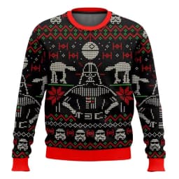 Star Wars Darth Vader White Pattern Xmas Gifts Sweater Holiday Gift 2026 New Men's Fashion Casual Women's Couple Hoodie