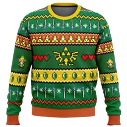 Legend of Zelda Christmas Sweater Couple 2026 New Fashion Cartoon Anime Men's Hoodie Women's Hoodie Sportswear